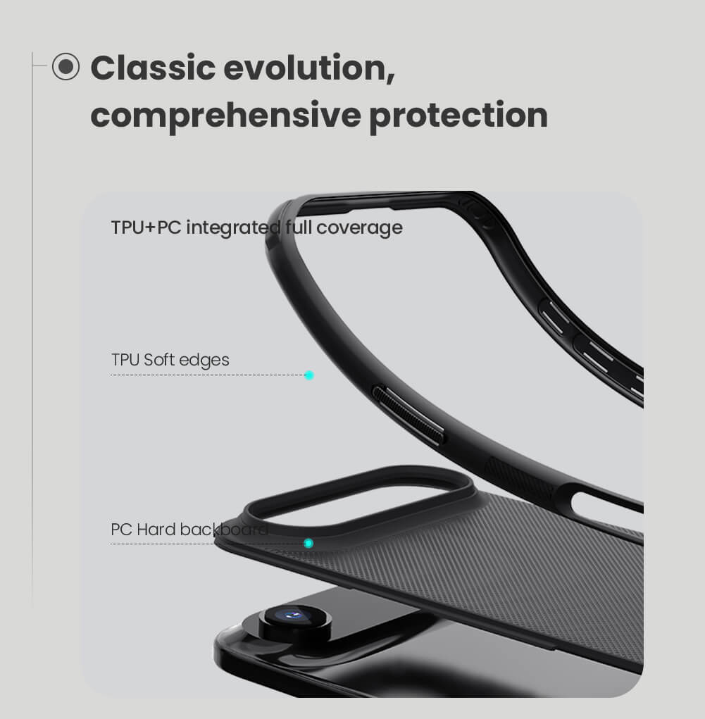 Чехол-крышка NILLKIN для Apple iPhone Air (iPhone 17 Air 6.6) (2025) (серия Frosted shield Pro Magnetic case)